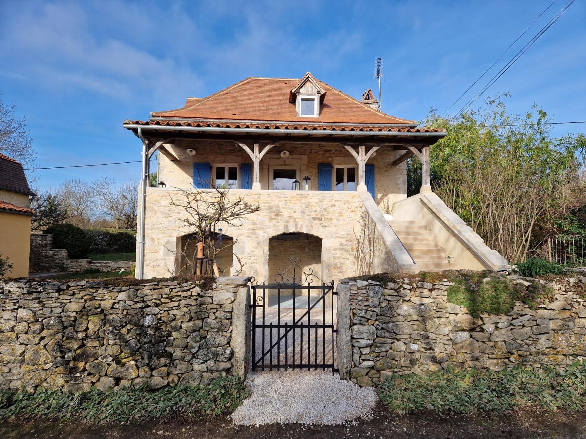 Maison Quercynoise En Pierre Concots Exterior foto
